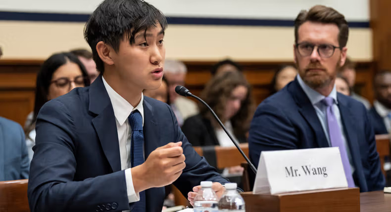 Alexandr Wang cofounded Scale AI. Photo credits: Drew Angerer/Getty Images